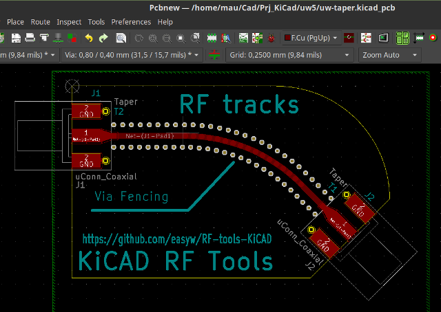 Via Fence Generator Via Fence Generator